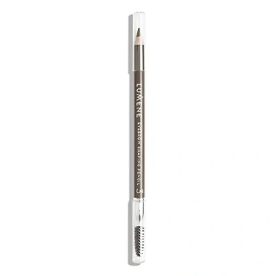 Image of Lumene Eyebrow Shaping Pencil with Brush 1.08 g / 0.04 OZ. (3 Ash Brown)