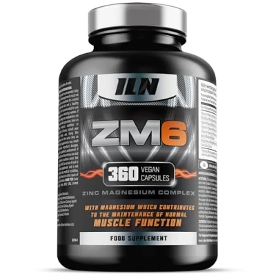 Image of ZM6 High Strength Zinc Magnesium Supplement &amp; for Muscle Function Booster 360 Vegetarian