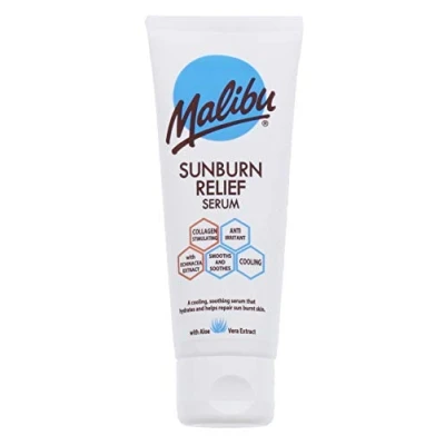 Image of Malibu Sun After Soothing Moisturising Sunburn Relief Serum with Aloe Vera, 75ml