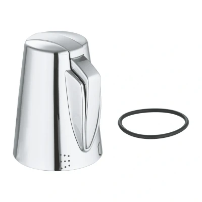 Image of Grohe flow control handle assembly chrome (47697IP0)