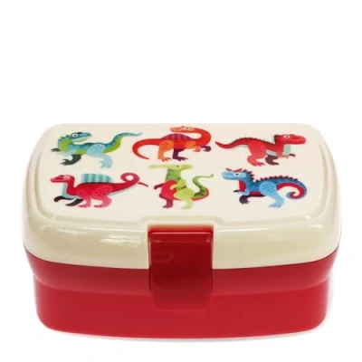 Image of Rex London Lunch Box with Tray Baby Dinos