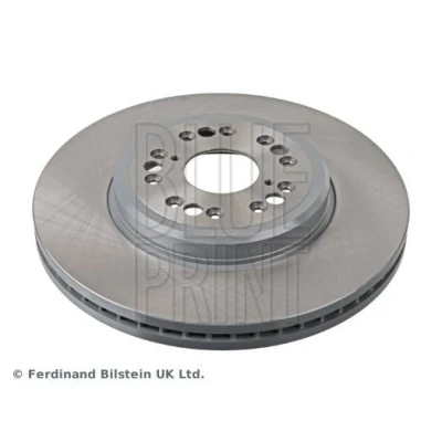 Image of 4351250130, 4351250150, 4351250151, 4351250152 Brake disc BLUE PRINT ADT34388 Front Axle 315mm 28mm 5 Hole 114mm internally vented Coated LEXUS: LS II