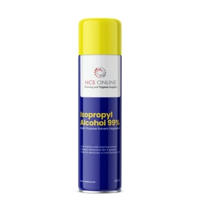 Image of NCSONLINE Isopropyl Alcohol 99.9% Aerosol Spray Multi Purpose Solvent Cleaner 600ml