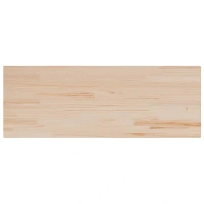 Image of vidaXL Rectangular Solid Pine Wood Table Top Untreated Replacement Board, Easy Clean for Dining/Coffee Tables