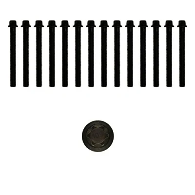 Image of 11121317979x14 Cylinder Head Bolt Kit AJUSA 81020400 Male Torx 14 BMW: 3 Coupe, Convertible, Saloon