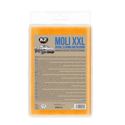 Image of K2 MOLI Car Wash Towel 400GSM Large Soft Drying Polishing Microfibre Plush Cloth