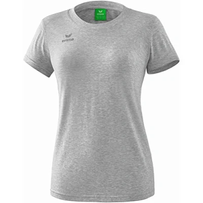 Image of Erima Women Style T Shirt Light Grey Marl, 34