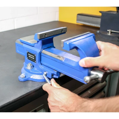 Image of Sealey Vice 125mm Quick Action Swivel Base SG Iron