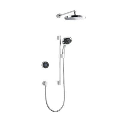 Image of Mira Platinum Dual Rear Fed Digital Shower Mixer Chrome 1.1796.003.