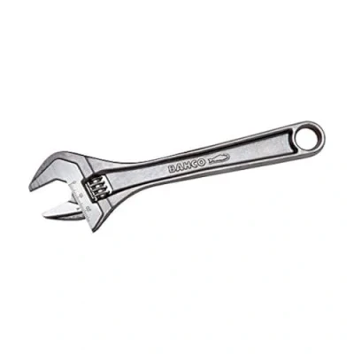 Image of Bahco 8074 C IP Adjustable Wrench in Industrial Pack, Silver, 15 Inch, 44 mm