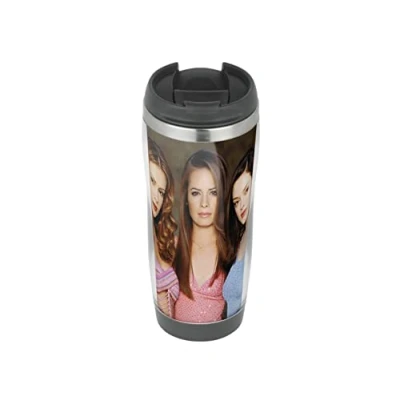 Image of mugmart Charmed TV Show Travel Mug, Thermal Insulated Cup for Hot and Cold Beverages Drinks