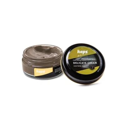 Image of Kaps Shoe Care Cream, Intensive Leather and Nourishing, Delicate (166 camel)