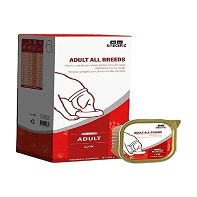 Image of Specific CXW Adult Dog Food for All Breeds 6 x 300 g