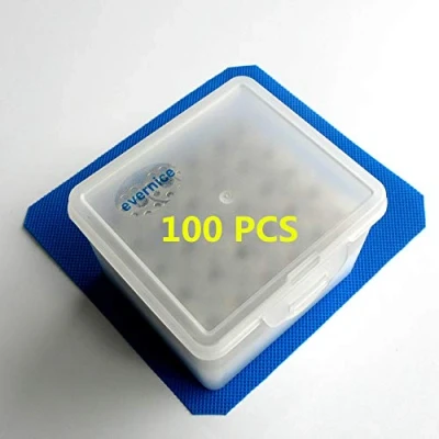 Image of White Metal Bobbin for Juki Ddl 8700 Singer 95,96,491,591 Brother Yamata Consew (Qty :100 PCS w/Bobbin Box)