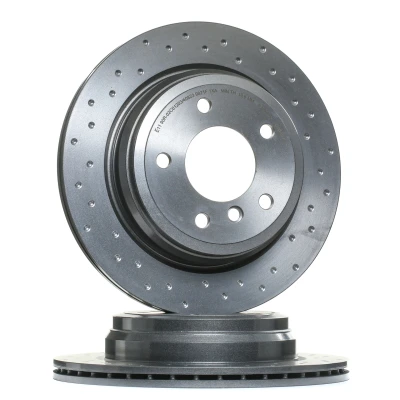 Image of 34216764653, 34216855008, 34216855657, 34216864901 Brake disc BREMBO 09.B338.2X 300mm 20mm 5 perforated/vented Coated High carbon BMW: 3 Convertible