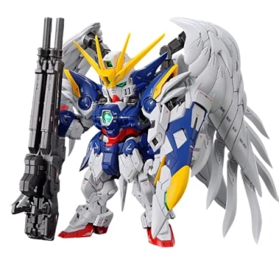 Image of Bandai Spirits MGSD Mobile Suit Gundam W Endless Waltz Wing Zero EW Color coded Plastic Model