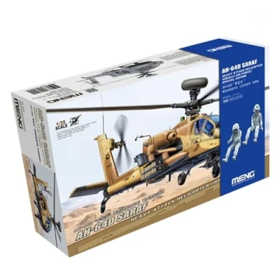 Image of Meng Model 1:35 AH 64D Saraf Helicopter Spec Edition, One Size B
