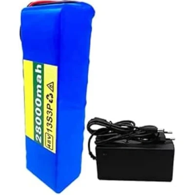 Image of BDBLFLTZ Ebike 48V 28Ah 13S3P battery, lithium ion battery for electric scooter with charger 54.6V2A bicycle XT60