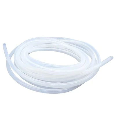 Image of Silicone Tube Food Grade Hoses 7mm ID x 10mm OD 8m, LAVMHAB Flexible Rubber Tubing Water Air Pipes Clear