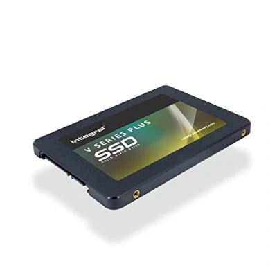 Image of Integral V Series V2 Plus 1TB 2.5 Inch Internal Solid State Hard Drive (SSD), Read 550MB/s, Write 520MB/s, SATA Interface 6Gb/s Black
