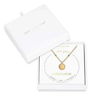 Image of Joma Jewellery Wellness Gems Adventurine Necklace