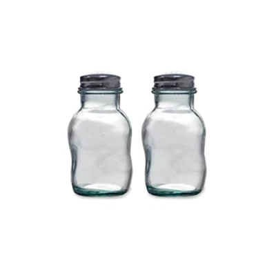 Image of Tower Recycled Glass Salt and Pepper Shaker Set