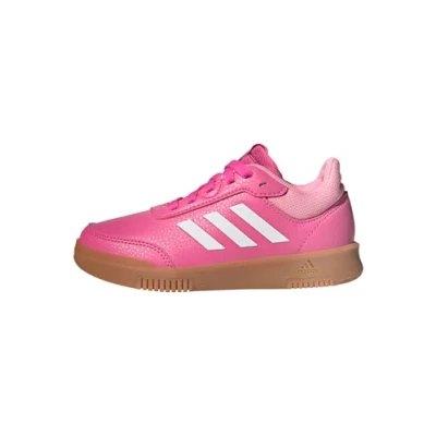 Image of adidas Tensaur Sport Training Lace Shoes Running, Pulse Magenta/FTWR White/Bliss Pink, 1.5 UK Child