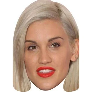 Image of FoxyPrinting Ashley Roberts Tv Star Celebrity Cardboard Party Face Mask Fancy Dress
