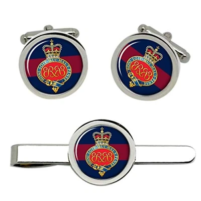 Image of Grenadier Guards Cypher, British Army Cufflinks and Tie Clip Set