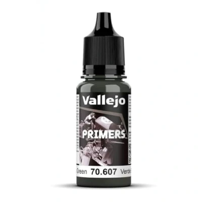 Image of Vallejo Model Color 17 ml Polyurethane Primer UK Bronze Green