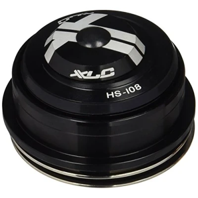 Image of XLC Comp A Head Headset HS I08 1 1/8 1.5 Inch Tapered Semi Integrated Accessories, Black, 5 x 3 cm