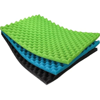 Image of LTWHOME Fish Pond Foam Filter Sponge Set 25 Inch X 18 Media,640mm 460mm(Pack of 1 Set)