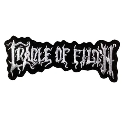 Image of Cradle of Filth Patch Iron on T Shirt Embroidered Jacket Denim Jean Decorate Custom Handmade Gift Craft Enjoy