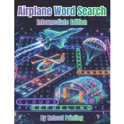Image of Airplane Word Search: Intermediate Edition
