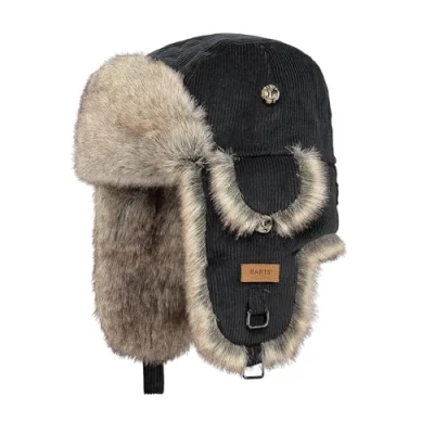 Image of Barts Kamikaze Black Trapper Hat