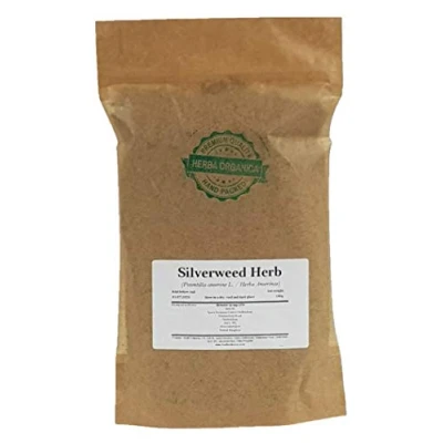 Image of Herba Organica Silverweed Herb Potentilla Anserina L Herbal Tea (100g)