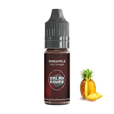 Image of Pineapple (Juicy) High Strength Flavouring 230+ Flavours Galaxy Food 10ml Bottle