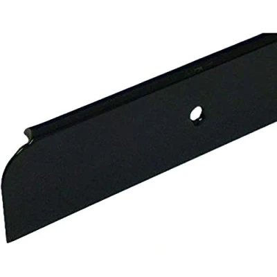 Image of Kitchen Worktop End Cap Black 30mm x 630mm