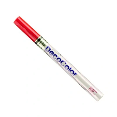 Image of UCHIDA 140 C 2 Marvy Deco Color Extra Fine Paint Marker, Red