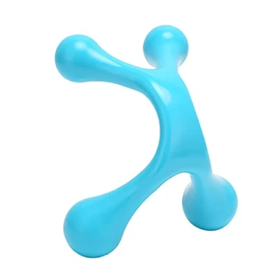 Image of Four Point Handheld Massager Acupoint Manual 4 Quad Acupressure Design Full Body Pain Relief Massage Machine