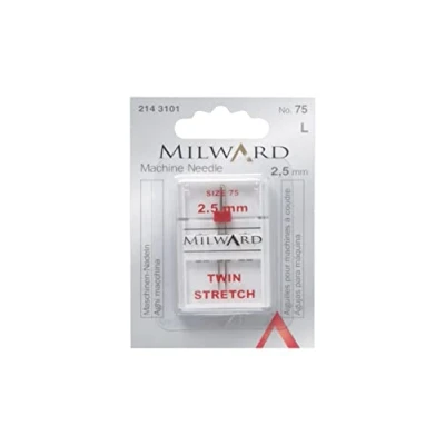 Image of Twin Stretch Sewing Machine Needles, 75/11