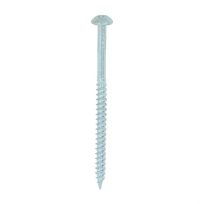 Image of TIMCO PZ2 Round BZP Twin Woodscrews 10 x 3 Zinc Plated Box of 200