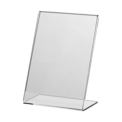 Image of Displaypro 10x A6 Acrylic Poster Menu Holder Lean to Perspex Leaflet Display Stands Free Shipping!