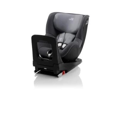 Image of Britax Römer Car Seats, Dualfix Z Line, I Size, 360 Spin/Swivel/Rotation, Isofix Seat, from 3 Months to 4 Years Old/Child 61 105 cm (Group 0 + / 1) Midnight Grey, 1 Count (Pack of