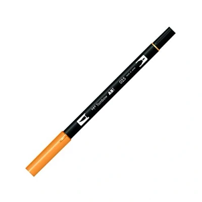 Image of Tombow ABT 025 Dual Brush Pen Light Orange
