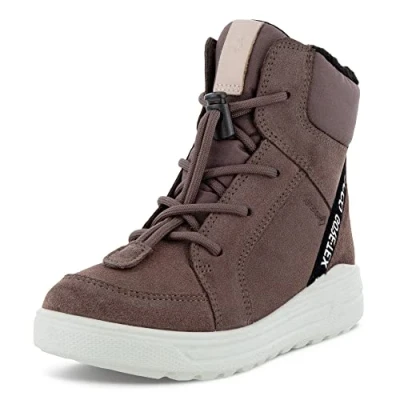 Image of ECCO Girls&#039; Urban Snowboarder Mid Cut Boot, Dusty Purple Purple, 1.5 UK