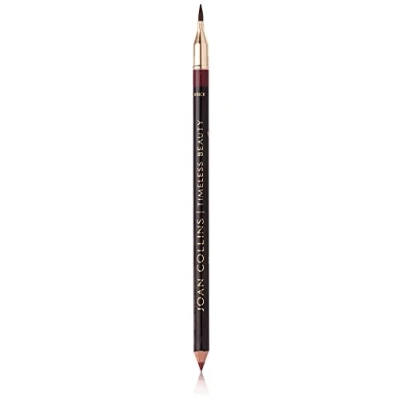 Image of Joan Collins Timeless Beauty Contour Duo Lip Pencil with Brush, Brick