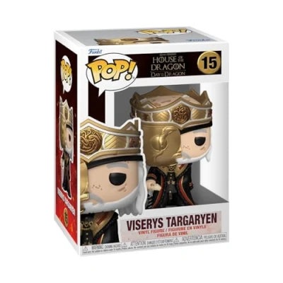 Image of Funko Pop! TV: House Of the Dragon Masked King Viserys Targaryen 1/6 Odds for Rare Chase Variant Collectable Vinyl Figure Gift Idea Official Merchandise Toys Kids &amp; Adults TV Fans