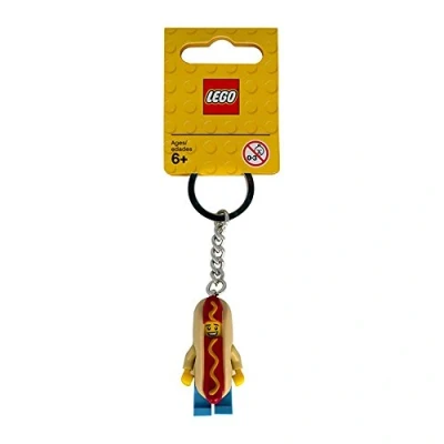 Image of LEGO Hot Dog Guy Keyring 853571