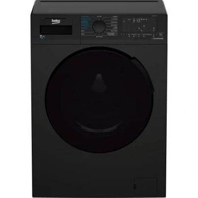 Image of 7kg Wash 4kg Dry Freestanding Washer Dryer Black